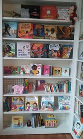 Photo of part of the kids book corner